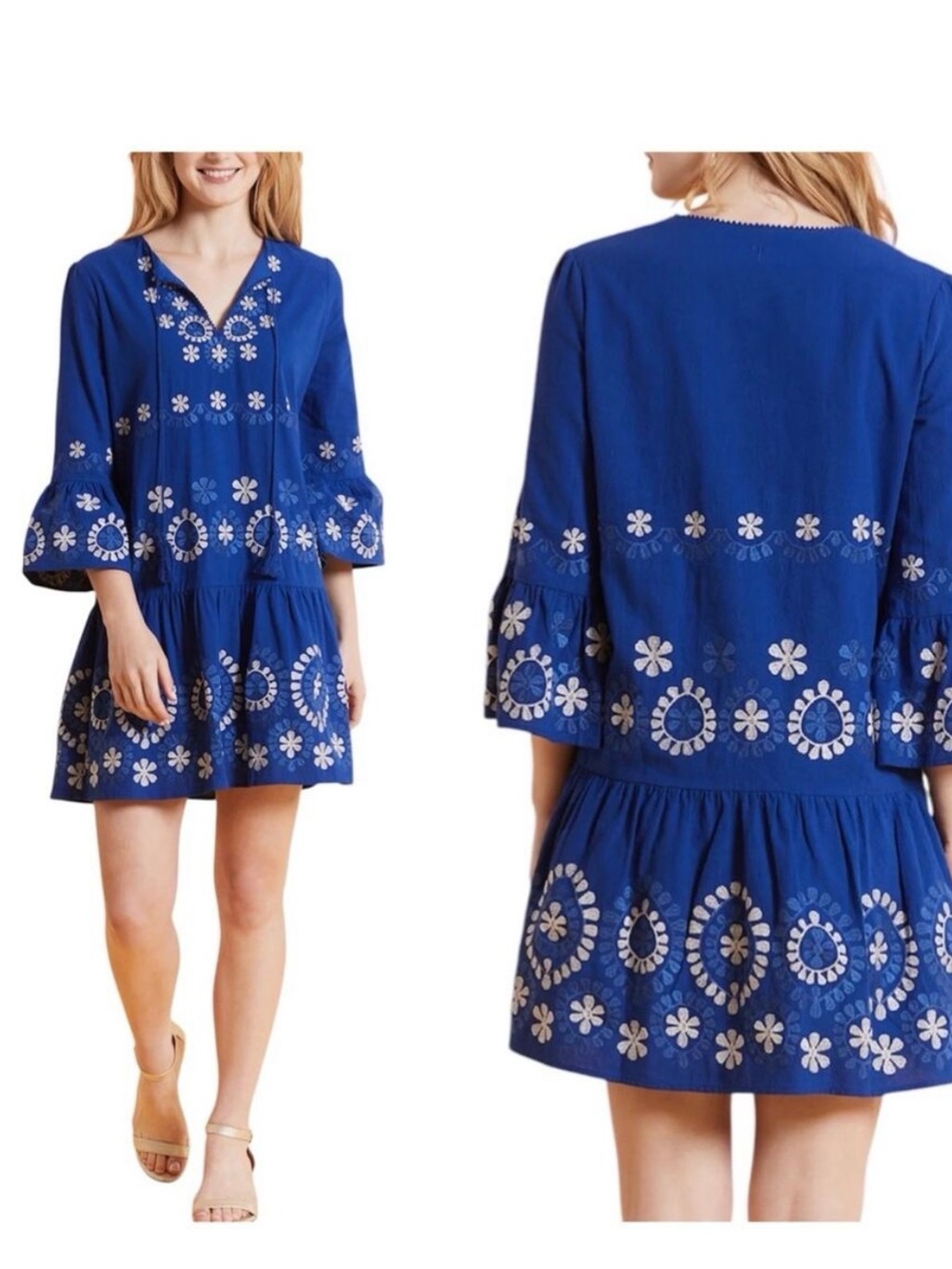 Tyler Boe Holly Linen dress NWT size L